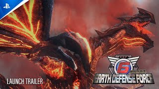 Earth Defense Force 6  Launch Trailer  PS5 amp PS4 Games [upl. by Anilat813]