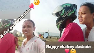 A dayout with my loved ones❣️🤭Chaite Dashain Special Vlog keepsupporting [upl. by Willamina]