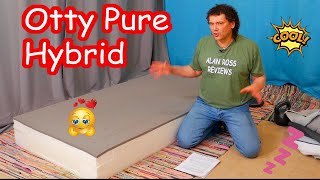 Otty Pure Bamboo and Charcoal Mattress Review  UK bedinabox [upl. by Davie507]