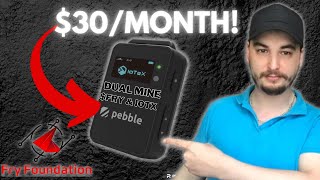 Unboxing IOTX Pebble Tracker  Dual Mining with FRYS Crypto Passive Income [upl. by Aileek39]