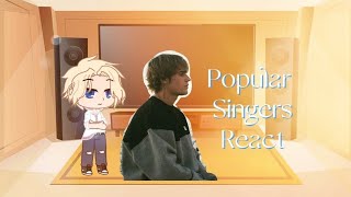 Popular Singers React  Justin Bieber  Part 5 [upl. by Ennaylime71]