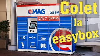 TUTORIAL Cum se ridică un colet de la Easybox Emag [upl. by Raney]