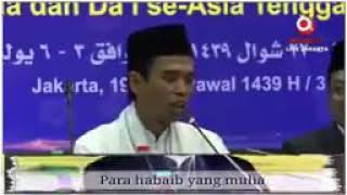 Pertemuan Ulama Sedunia di Indonesia Ustad Abdul Somad bahasa Arab  Terjemahan [upl. by Braca916]