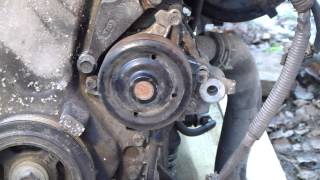 How to disassemble Water pump engine VVTi Toyota Part 331 Water pump [upl. by Alathia593]