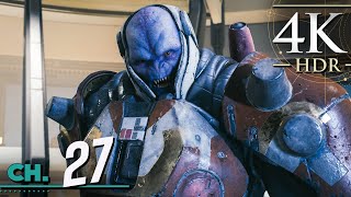 Star Wars Jedi Survivor 4K HDR 100 Jedi Grand Master Platinum Part 27  Rayvis Defeated [upl. by Alessandro]