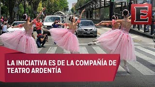 Ballet clásico en los cruceros de la CDMX [upl. by Witherspoon9]