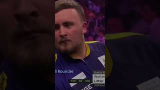 Grand Slam of darts 2024 best moments 180 3dart darts dartslive dartsplayer lukelittler [upl. by Acire47]