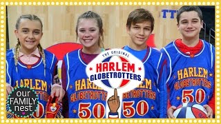 DOUBLE DATE NIGHT HARLEM GLOBETROTTERS MAGIC PASS EXPERIENCE [upl. by Eiralc]