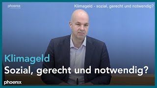 Bundespressekonferenz Klimageld – Wir zeigen dass es möglich ist [upl. by Notsuj]