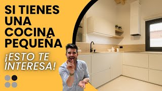 ¡ATENCION TIPS para diseñar COCINAS PEQUEÑAS en L Cocinas CJR [upl. by Ettenil]