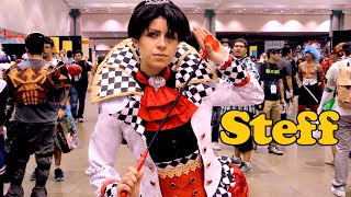 Steff Von Schweetz Queen of Hearts Levi Interview Anime Expo 2016 ThatCosplayShow [upl. by Areval579]