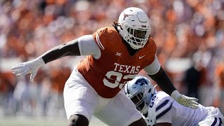 TVondre Sweat 2023 Full Season Highlights  Texas DL  2024 NFL Draft Prospect [upl. by Yttak]