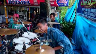 satru2 versi drum cam  qasidah rebana larasati  BG audio  OVS HDvideo [upl. by Ihcalam]