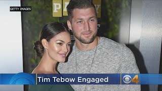 Tim Tebow Gets Engaged [upl. by Nealon]