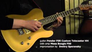 Струнодер 30  Fender FSR Custom Telecaster HH [upl. by Elrebmik]