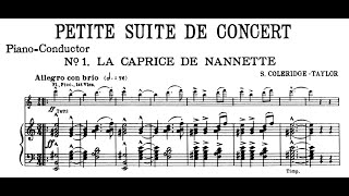 Samuel ColeridgeTaylor  Petite Suite de Concert Op77 [upl. by Roht]