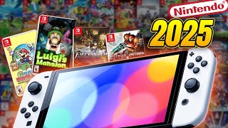 Das erwartet uns 2025 von Nintendo 😱 [upl. by Shute]