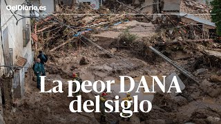 Las imágenes de la PEOR DANA del siglo arrasa en la Comunitat Valenciana y Castilla  La Mancha [upl. by Alastair613]