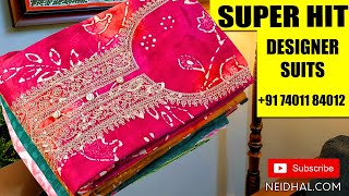 DIWALI COLLECTION SALWAR MATERIALS  NEIDHALCOM  WhatsApp 917401184012 OCT 31 3173 🌺🌺🌺 [upl. by Iridissa823]