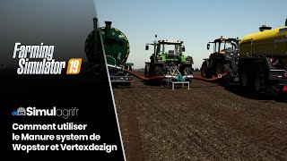 Manure System  gestion du lisier réelle sur Farming Simulator 19 [upl. by Drol]