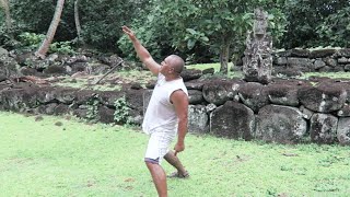 INCREDIBLE HAKA DANCE  Nuku Hiva Marquesas Islands [upl. by Weinrich]