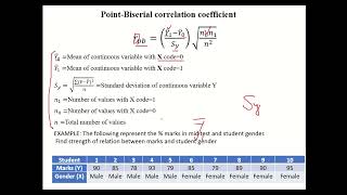 7Correlation for Qualitative variables [upl. by Kilah]