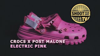 Crocs x Post Malone Electric Pink On Foot and Review  Duet Max 2  Cozy [upl. by Merle]