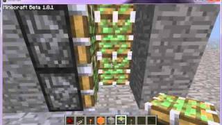 Minecraft  2x3 Hidden Piston Door Tutorial [upl. by Googins59]