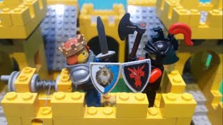 Lego Ritter der angriff auf die Burg Stop Motion deutsch [upl. by Ebonee]