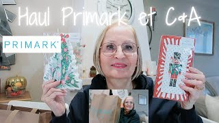 Haul Primark et CampA  Vêtements et Noël 🎄 [upl. by Allenod]