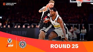 VirtusPartizan  Round 25 Highlights  202324 Turkish Airlines EuroLeague [upl. by Anyahc]