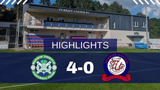 HLCR1  Buckie Thistle 40 Turriff United [upl. by Sinnod]