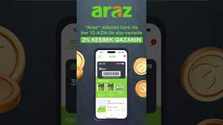 ARAZ Market müştəri kartı shorts boomerangagency klinikalardareklam [upl. by Ladnyc]