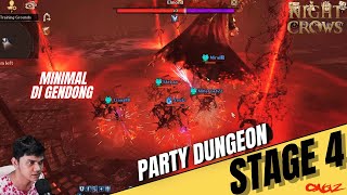 PARTY DUNGEON STAGE 4 F2P GR 155K   NIGHT CROWS [upl. by Franckot406]