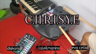 DISKORIA LALEILMANINO EVA CELIA  CHRISYE DRUM COVER [upl. by Nilo]