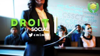 DROIT SOCIAL 1 niveau L3M1  cmlmkk [upl. by Mazel]