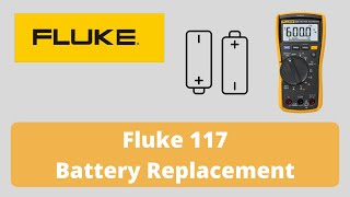 Fluke 117 Battery Replacement  60 Seconds or Less  Simple Easy Fast [upl. by Segroeg]