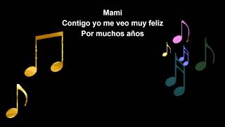 Mami Romeo Santos  KARAOKE [upl. by Tibbetts]