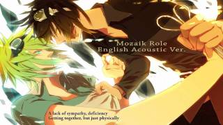 『Mozaik Role Acoustic Arrange』 【Jefferz】  English Cover モザイクロール [upl. by Cly]