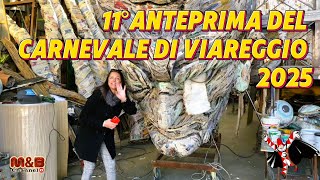 Carnevale di Viareggio 202511°Anteprima dei lavori per il Carnevale di Viareggio 2025 [upl. by Bui]