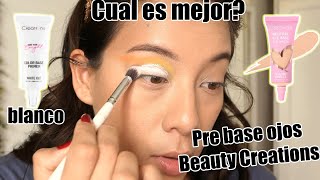 prueba base de ojos beauty creations [upl. by Rodrick]