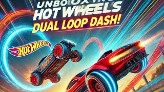 quotHot Wheels Dual Loop Dash Unboxing Ultimate Drag Racing Action Track Set Revealedquot [upl. by Keemahs]