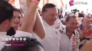 Jorge Maynéz candidato a la presidencia de México llega a San Martín Texmelucan [upl. by Aurilia]