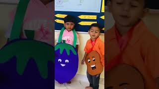 Kidzee bettadasanapura  Playgroup  vegetable fancy dress [upl. by Adranoel625]