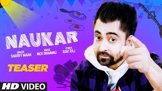 Naukar Song Teaser  Sharry Maan  Ravi Raj  Releasing 11 Feb [upl. by Tiebout]