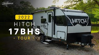 Tour  2022 Cruiser RV Hitch 17BHS Bunk House Ultra Lite Travel Trailer Camper at Southern RV [upl. by Yramesor442]