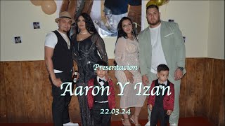 Presentacion Aaron Y Izan  PRESENTACION GITANO 2024 [upl. by Wengert]