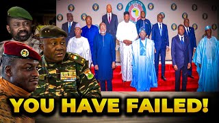 ECOWAS Summit FAILS Terribly Pleading with Sahel for Help [upl. by Pembroke598]