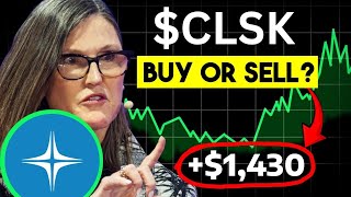 CLSK STOCK CRAZY MONDAY alerts and targets CLSK [upl. by Odlamur]