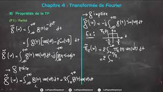 Transformée de Fourier 5 Les propriétés partie 1 [upl. by Iruj797]